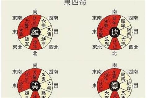 西四命 住宅|东四命卦和西四命卦的速查表